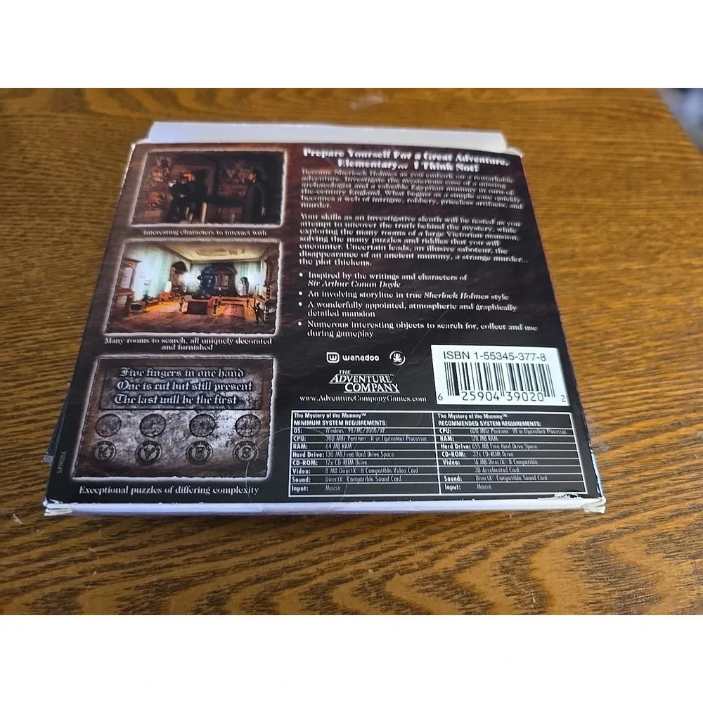 The Mystery of the Mummy PC